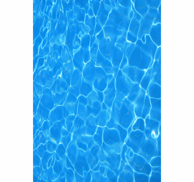 Woonkamer behang blauwe waterstructuur - TenStickers