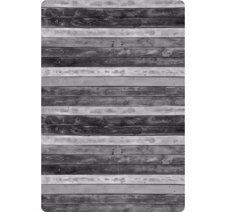 Sierlijk behang rustiek grijs houten planken - TenStickers