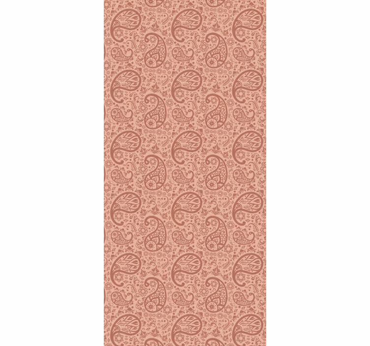 Woonkamer behang paisley elegant patroon - TenStickers