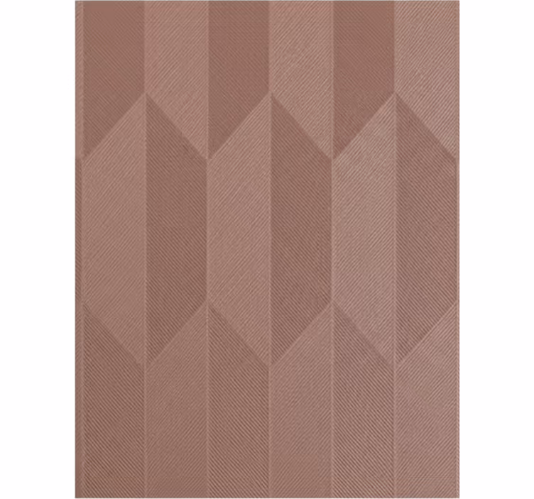 Woonkamer behang geometrisch mauve chevron - TenStickers