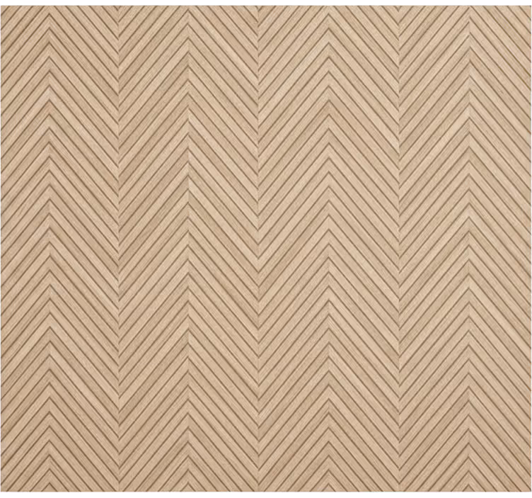 Woonkamer behang houten chevron textuur - TenStickers