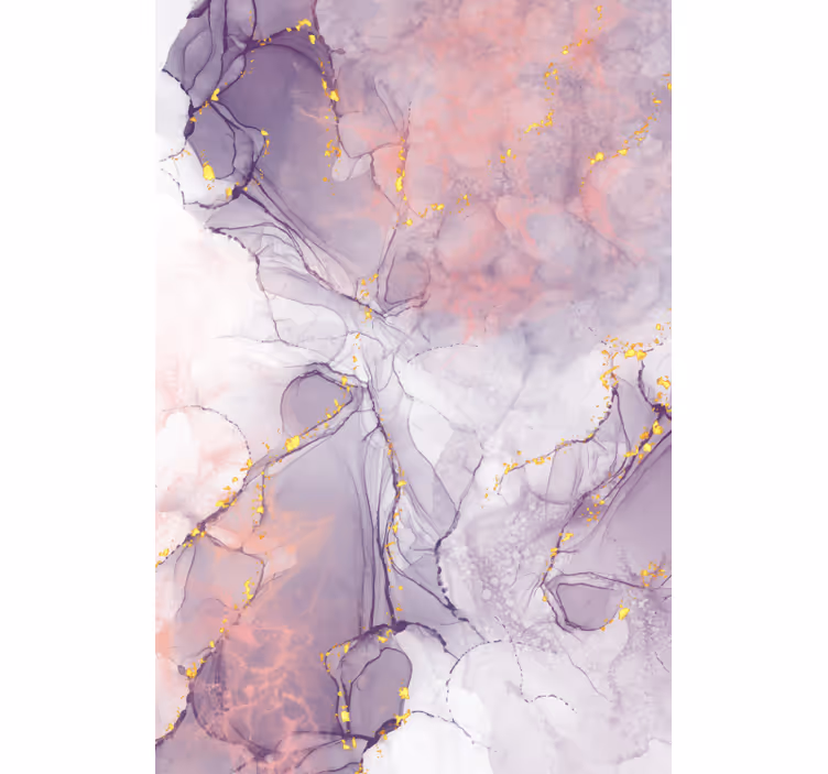 Sierlijk behang gemarmerd abstract ontwerp - TenStickers