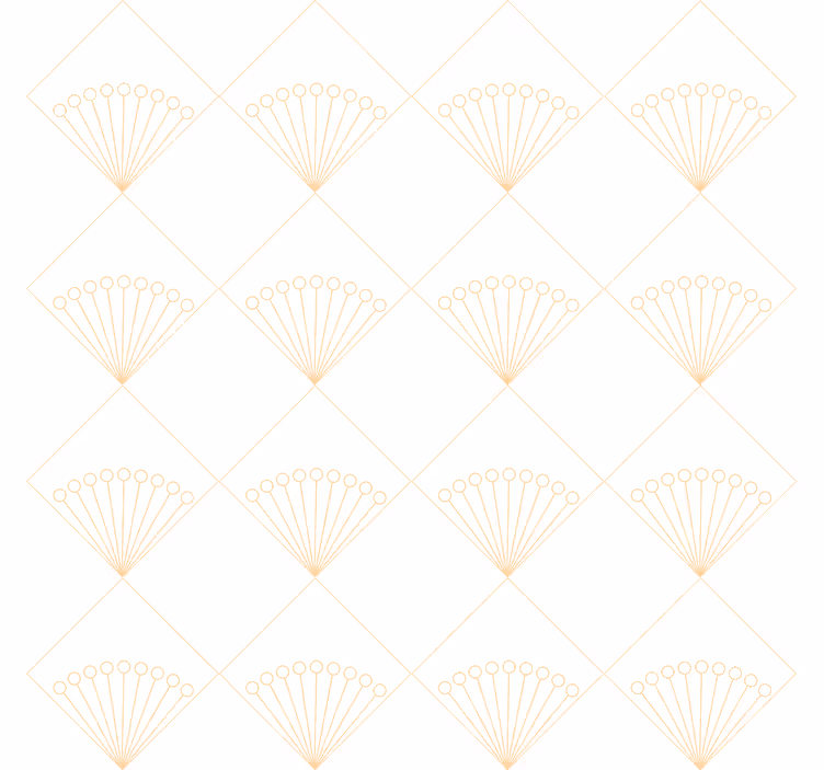 Woonkamer behang white art deco - TenStickers