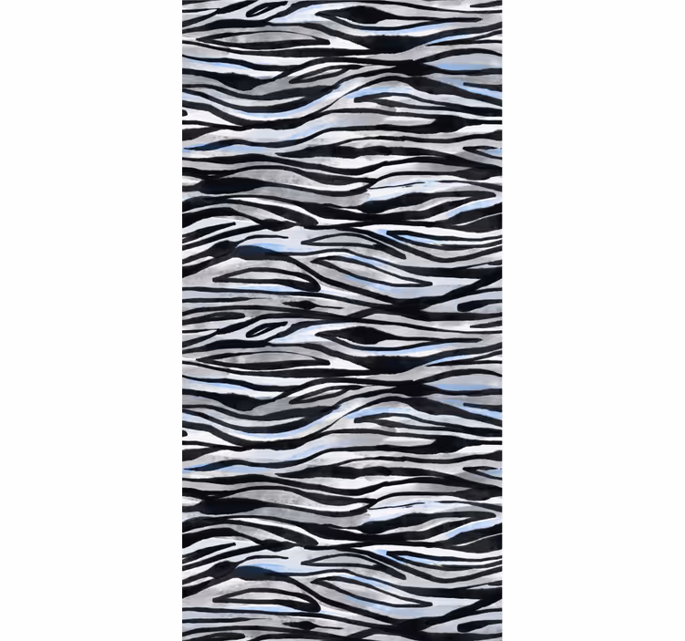 Sierlijk behang met zebrapatroon decor - TenStickers