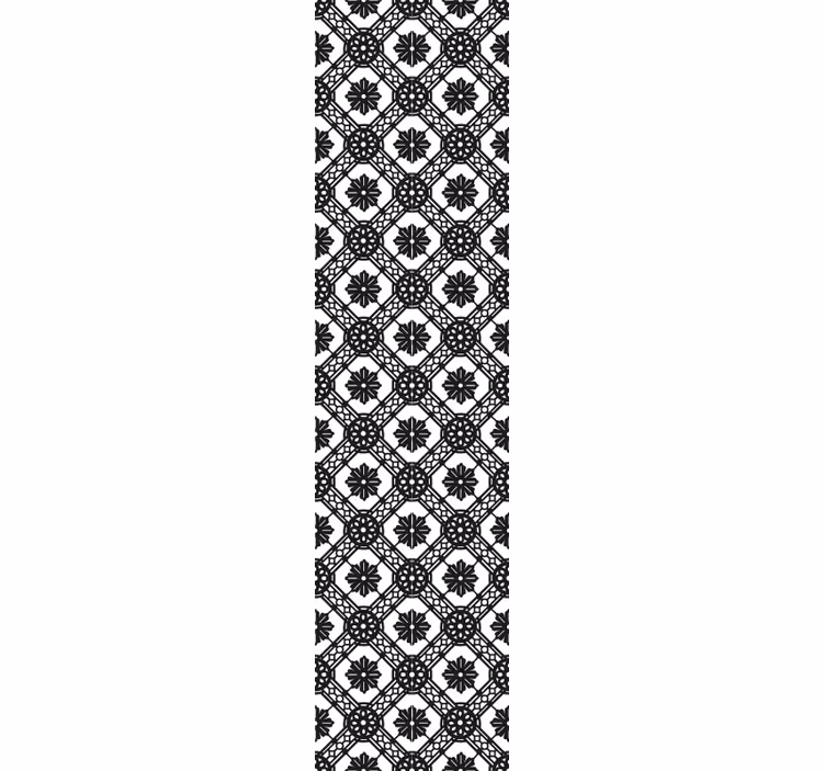 Sierlijk behang ingewikkelde bloemencompositie - TenStickers