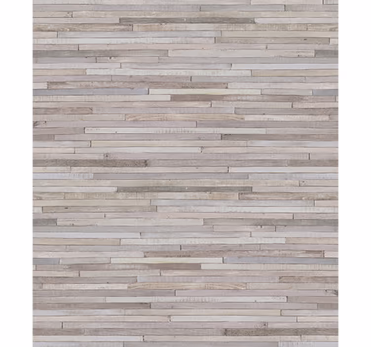 Hout behang donker verticaal patroon - TenStickers