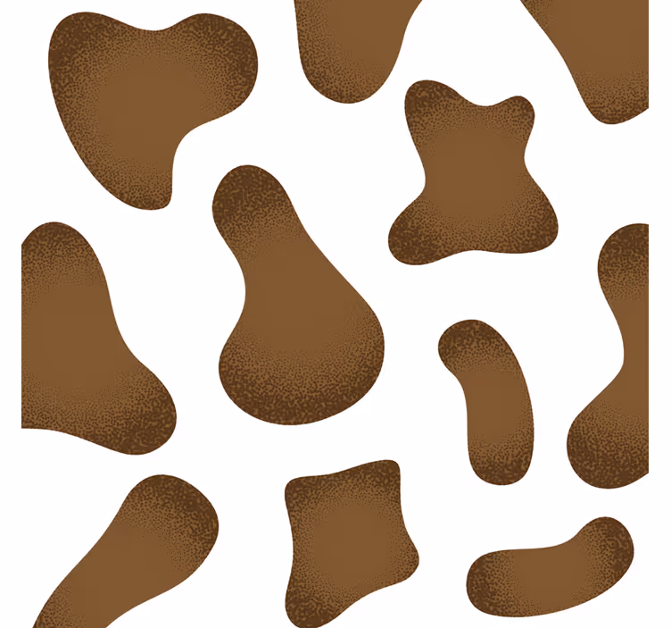 Dieren behang abstract koeienhuid patroon - TenStickers