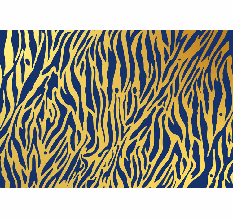 Dieren behang zebra stripe concept - TenStickers