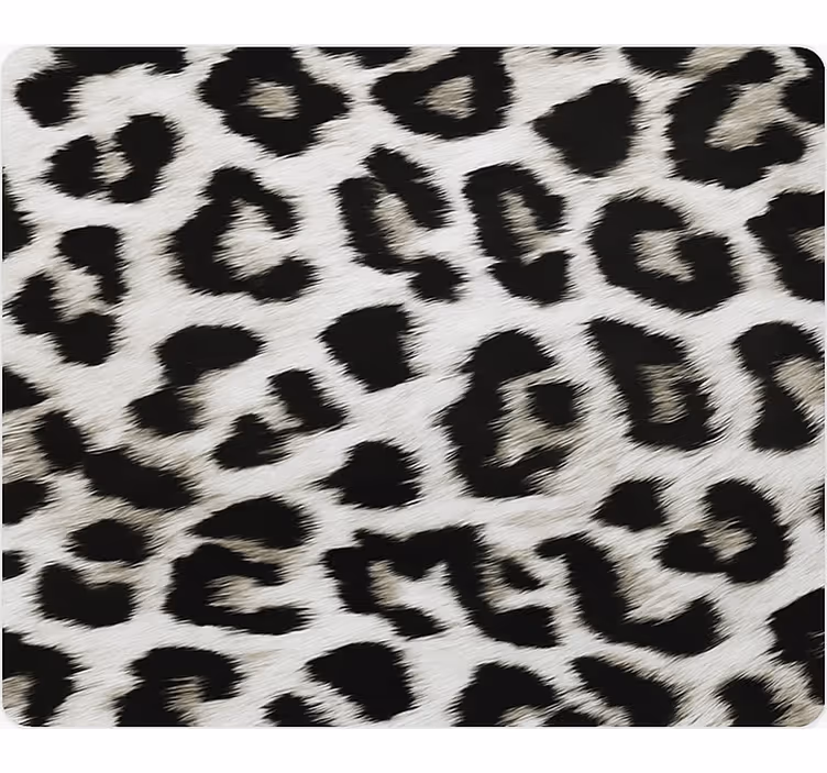 Dieren behang witte luipaardprint - TenStickers