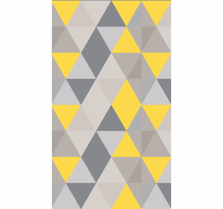 Behangbedrijf pantone driehoeken - TenStickers