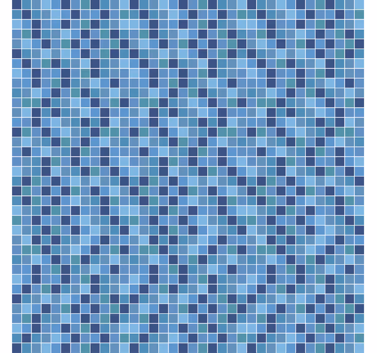 Behangbedrijf geometrisch mozaïek textiel - TenStickers