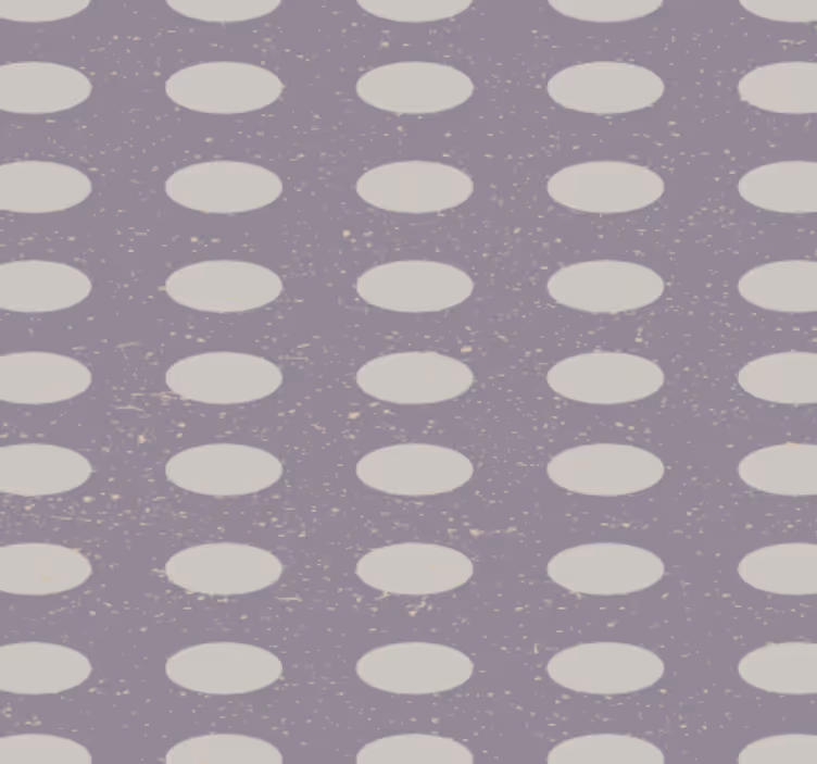 Behang gang geometrische grijze en paarse cirkels - TenStickers