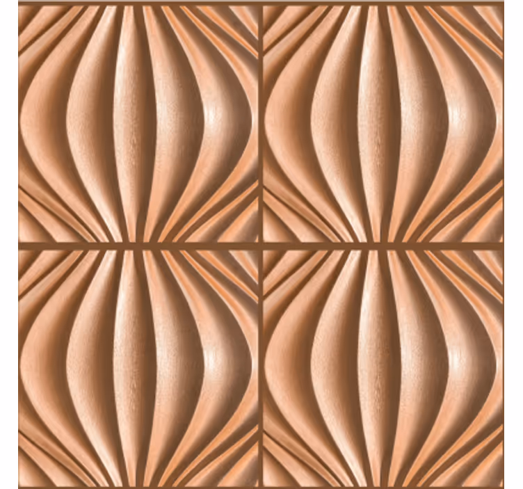 Behang eetkamer 3d zand effect - TenStickers