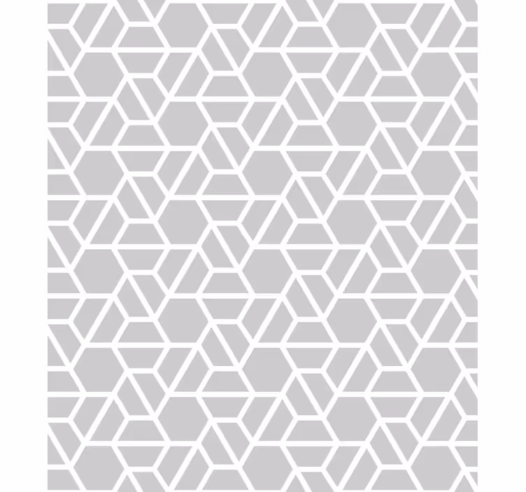Geometrisch behang geometrisch rasterontwerp - TenStickers