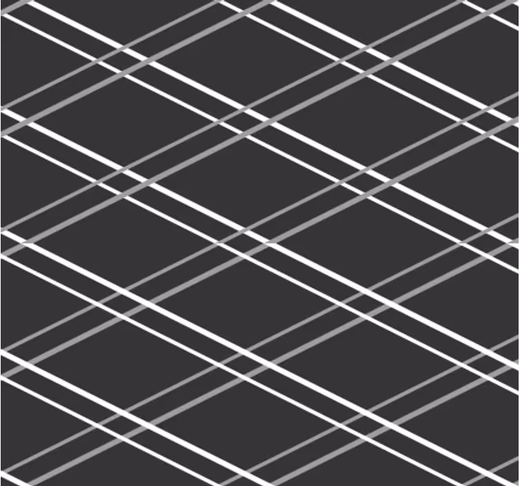 Geometrisch behang geometrische lijnpatronen - TenStickers