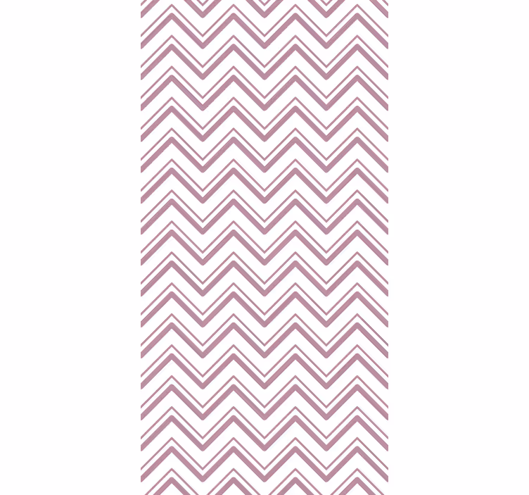 Geometrisch behang chevron zigzag concept - TenStickers