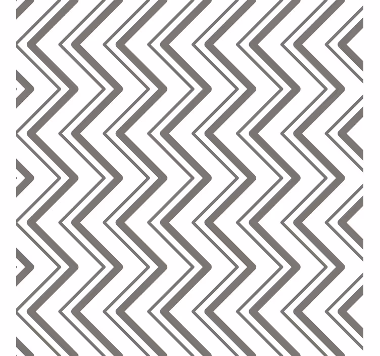 Geometrisch behang chevron patroon stijl - TenStickers