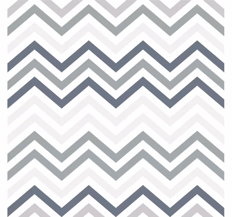 Geometrisch behang chic chevron motief - TenStickers