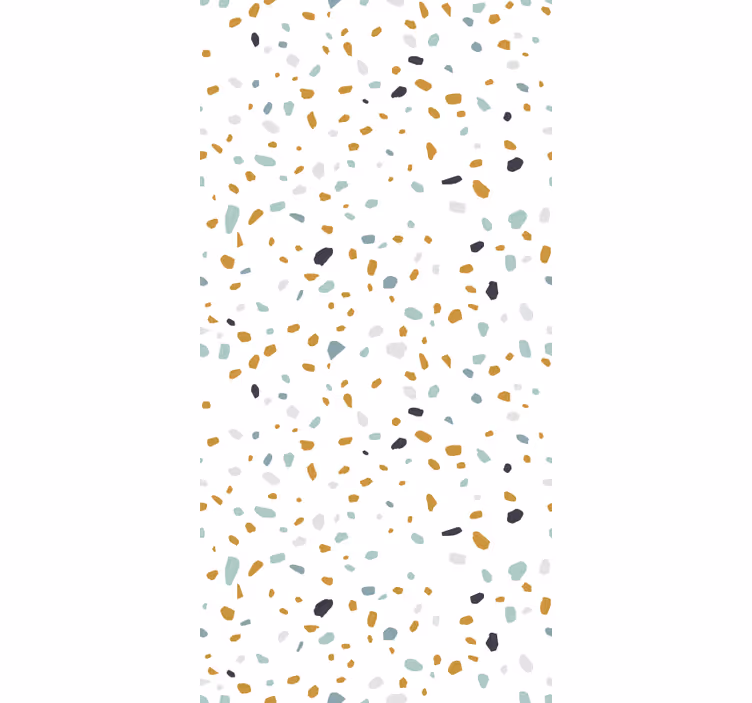 Behang patronen nordic stijl terrazzo - TenStickers