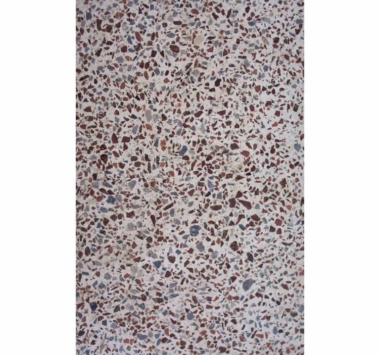 Behang patronen terrazzo grijze kleur - TenStickers