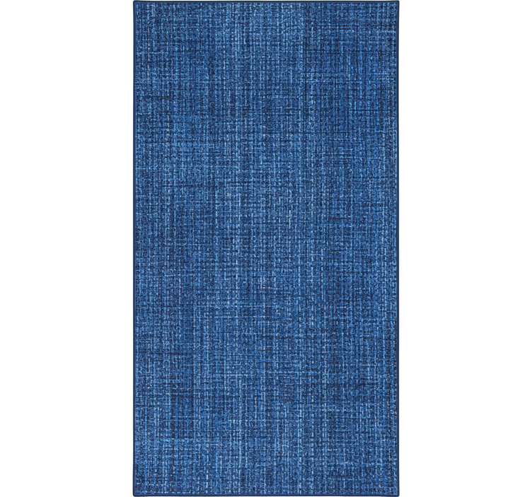 Behang patronen blauwe stoflook - TenStickers