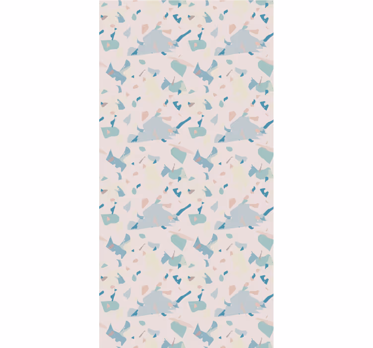 Behang patronen terrazzo tegels en platen - TenStickers