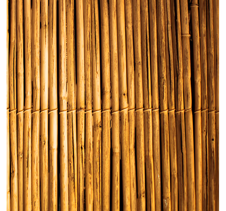 Behang patronen met bamboe textuur effect - TenStickers