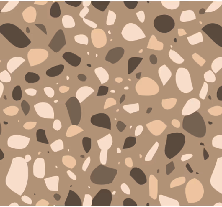 Behang stenen abstract kiezel - TenStickers