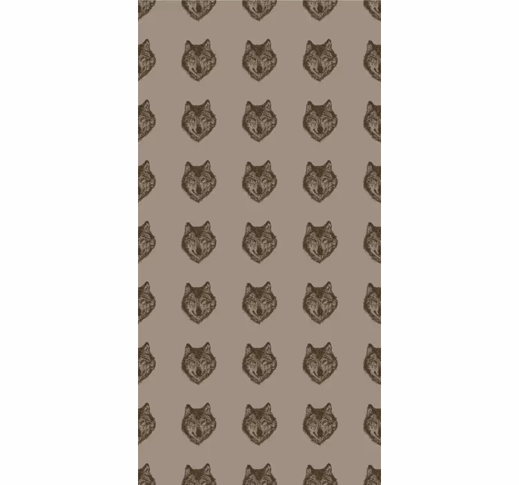 Behang kinderkamer europese wolf - TenStickers