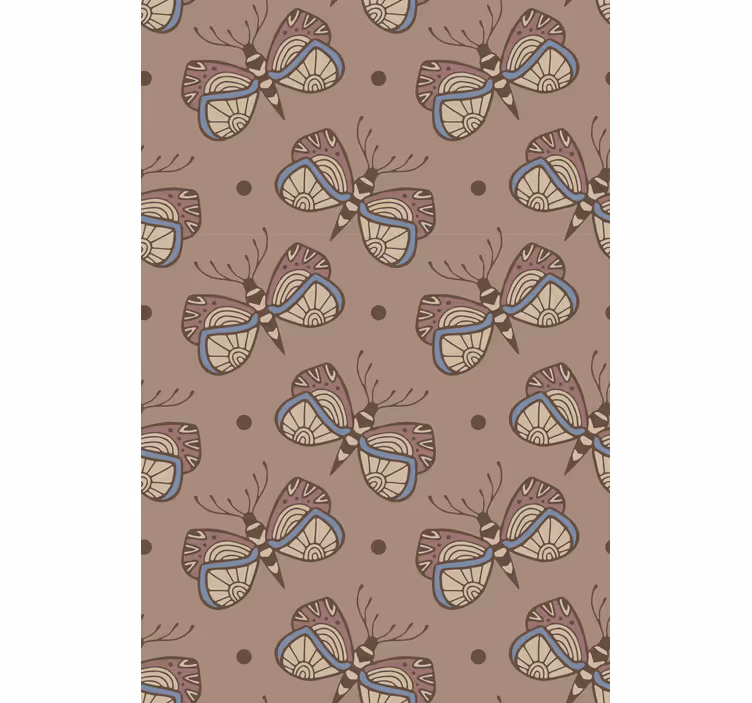 Vlinders behang inspirerende vintage vlinder winst - TenStickers