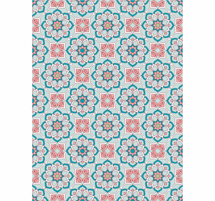 Behang gang in granny chic stijl - TenStickers