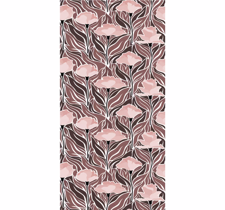 Behang gang elegante beige patronen - TenStickers