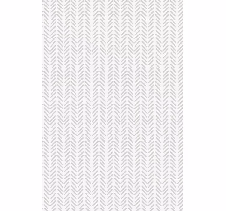 Behang scandinavië grijze abstracte zigzag lijnen - TenStickers