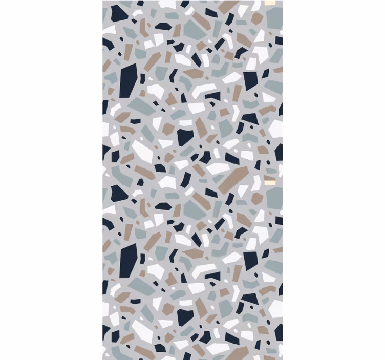 Behang print abstract terrazzo patroon - TenStickers