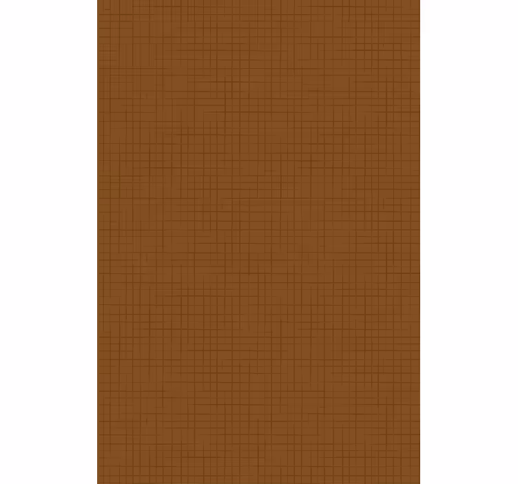Behang print bruine vierkanten oppervlak - TenStickers