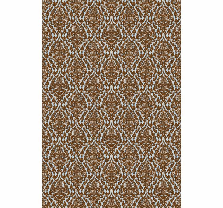 Klassiek behang damask patroon - TenStickers
