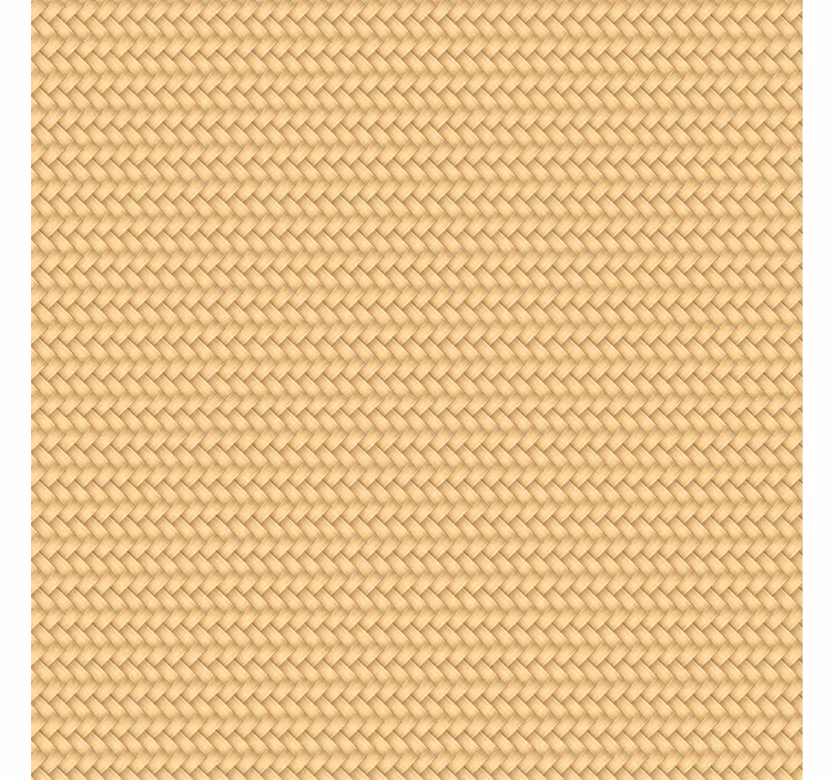 Woonkamer behang wicker structuur - TenStickers