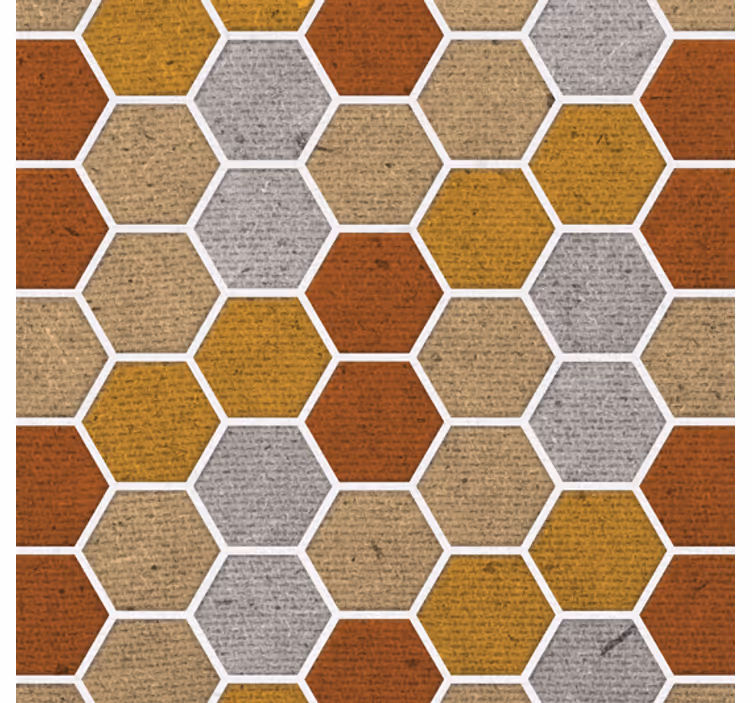 Woonkamer behang textuur paneel - TenStickers