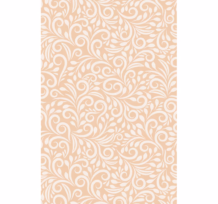 Woonkamer behang elegant botanisch element - TenStickers