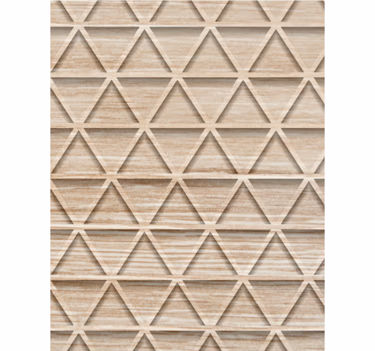 Woonkamer behang geometrisch motief oppervlak - TenStickers