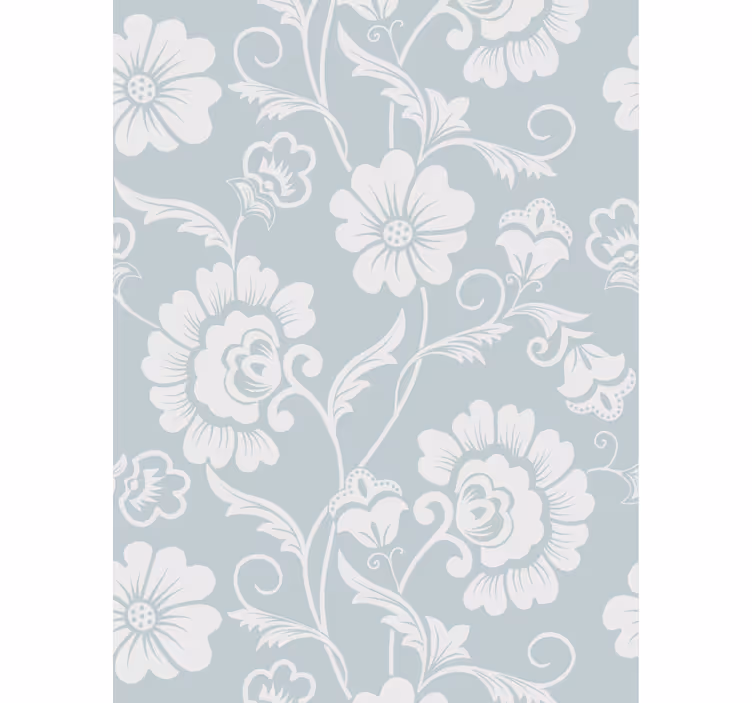 Woonkamer behang bloemmotief arrangement - TenStickers