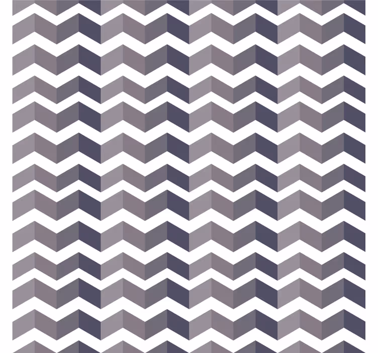 Geometrisch behang chevron stijl arrangement - TenStickers