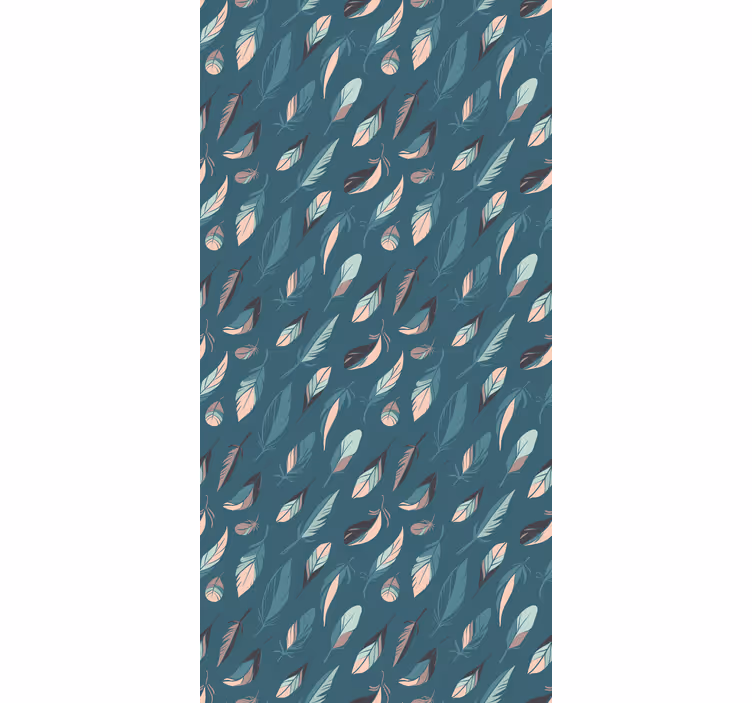 Behang modern handgetekend vintage naadloos - TenStickers