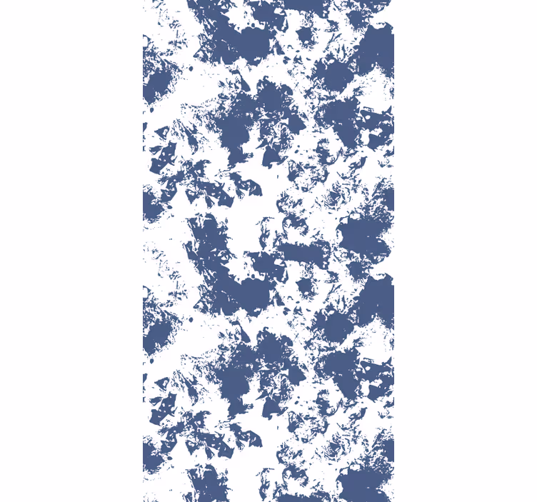 Behang modern cosmopolitane-stijl blauwe verftechniek - TenStickers