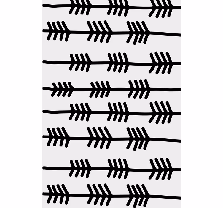 Behang modern met pijlpatroon ontwerp - TenStickers