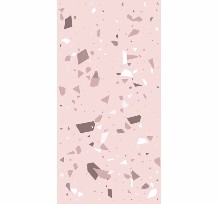 Keuken behang roze textuur vloer - TenStickers