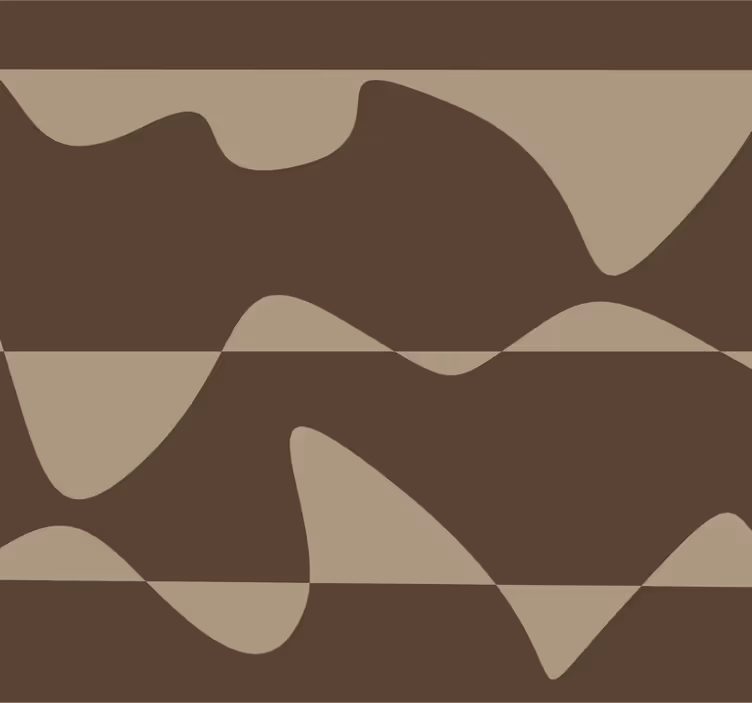 Keuken behang abstract bruin - TenStickers
