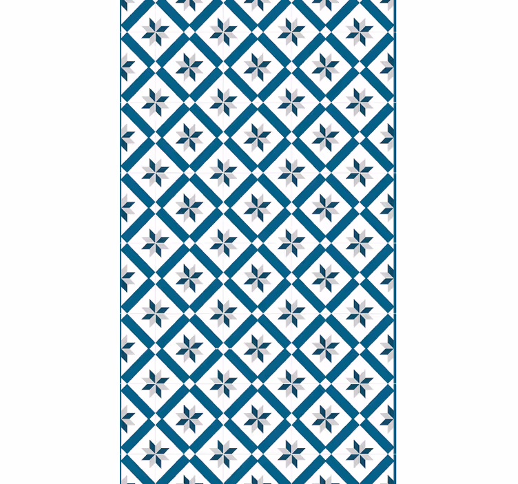Keuken behang hydraulisch blauw - TenStickers