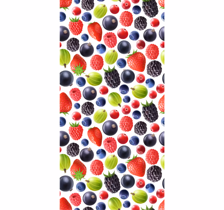 Keuken behang berry collectie - TenStickers