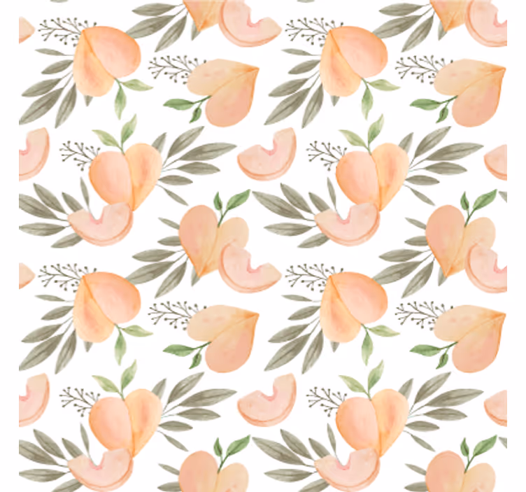 Keuken behang perzisch bloemenarrangement - TenStickers